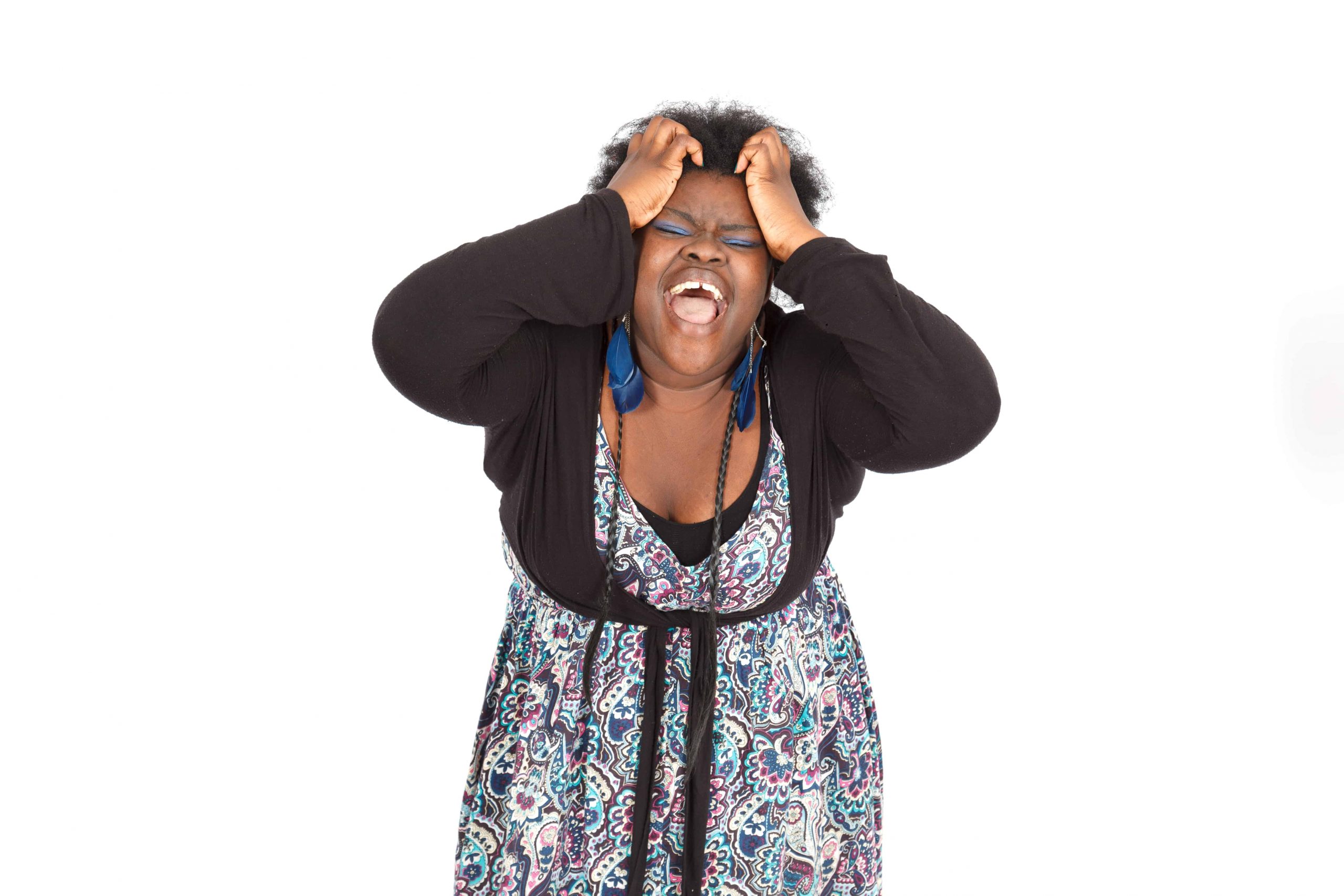 Big black woman