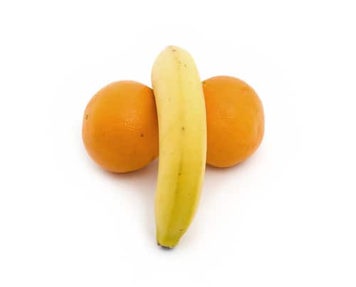 Is it normal for the penis to hang sideways?