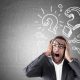 scared man with question marks over the head