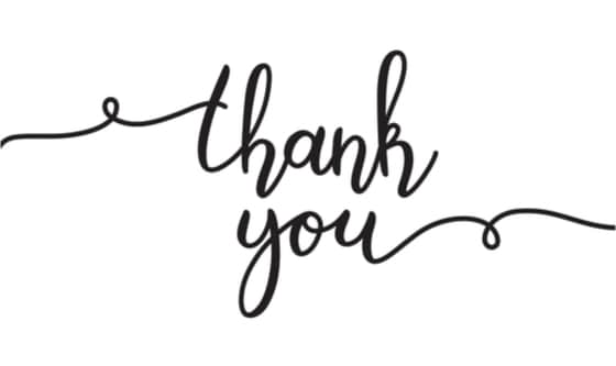 Thank you note