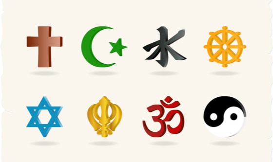 symbols over the world religions