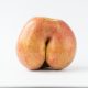 Red apple in the shape of human butt