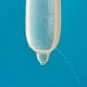 Water is leaked from a condom full of holes. Control test for the quality